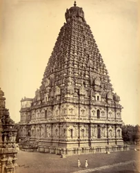 Una grande pagoda in India