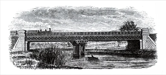 Un ponte a traliccio