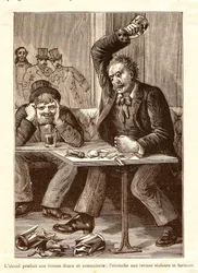 Assenzio contro alcol, c. 1900