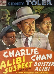 Locandina del film Charlie Chan: Alibi sospetto (Dark Alibi) di Phil Karlson con Sidney Toler