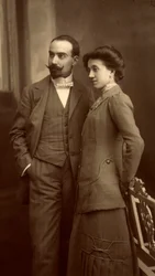 Alfredo Trombetta e sua moglie