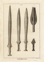 Antiche spade di bronzo