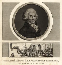 Armand Gensonné, politico francese e deputato della Convenzione