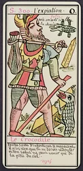 Espiazione, carta dei tarocchi, francese