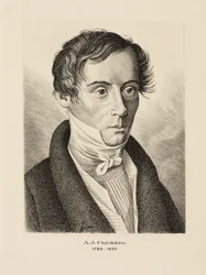 Augustin Jean Fresnel, fisico francese, c 1825