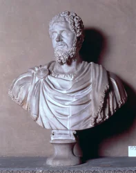Busto di Settimio Severo, romano