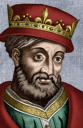 Cariberto I (521-567) Re di Parigi dal 561 al 567 (merovingio), figlio di Clotario I