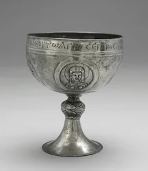 Calice dal Tesoro di Beth Misona, c.500-700