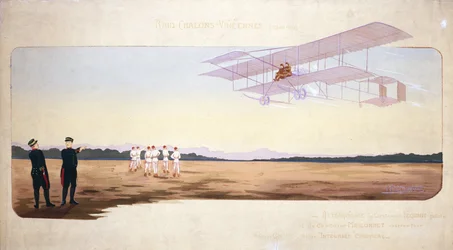 Gara aerea Chalons-Vincennes, Francia, 9 giugno 1910