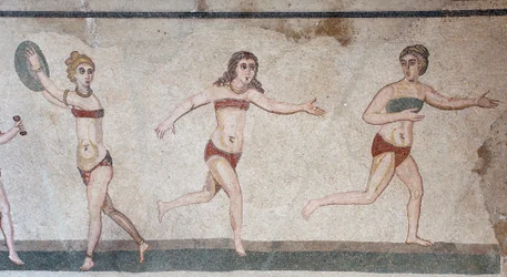 Camera delle Dieci Fanciulle o il mosaico delle 