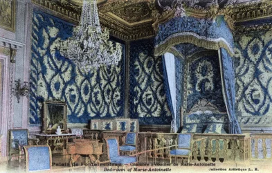 Chateau de Fontainebleau: camera da letto della regina Maria Antonietta
