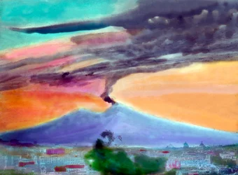 Nubi di polvere e cenere