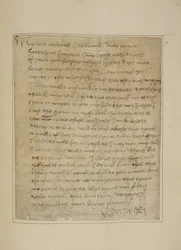 Lettera di Enrico VIII a Thomas Wolsey, giugno 1518