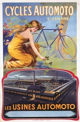Cicli Automoto St Etienne - Le fabbriche Automoto, c 1914
