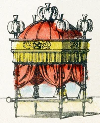 D - Baldacchino - Alfabeto - intrattenimento per bambini - Immagini d