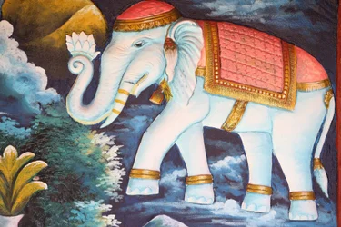 Elefante devoto, Siem Reap, Cambogia