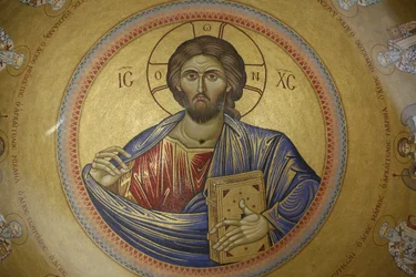 Cupola del Katholikon nella Chiesa del Santo Sepolcro