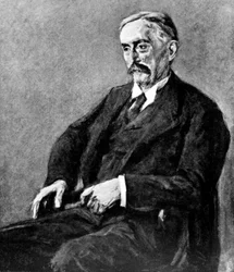 Dr Otto Schott, chimico tedesco, inizio XX secolo