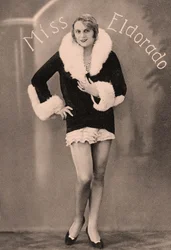 Drag queen Hansi Sturm come "Miss Eldorado", c.1927