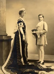 La duchessa Evelyn e Michael Baillie all
