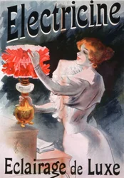 Electricine, pubblicità di lampade elettriche