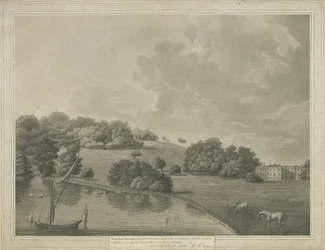 Enville Hall: acquaforte, nd [?19° sec]