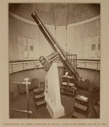 Telescopio equatoriale, Palermo, Sicilia, Italia