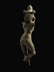 Figura di Venugopala, India del Sud, tardo periodo Chola / inizio periodo Vijayanagar, fine XIII / inizio XIV secolo