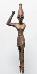 Figurina del dio Baal, Megiddo, 1300-1200 a.C.