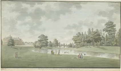 Fisherwick Hall, 1786
