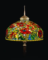 Lampada da terra, Tiffany Studios