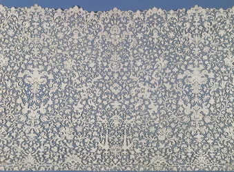 Balza di pizzo guipure, francese, c.1700