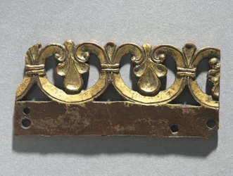 Frammento di una Cresta Ornamentale da un Reliquiario, c.1165-1180