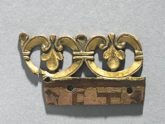 Frammento di una cresta ornamentale da un reliquiario