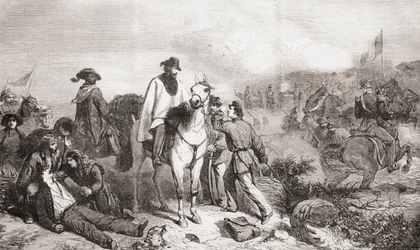 Garibaldi in Italia durante l