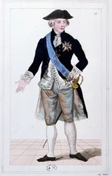 Il generale Lafayette, comandante della Guardia nazionale, 1810 circa