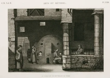 Vetreria, Egitto, c. 1798
