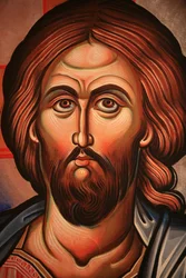 Icona ortodossa greca che raffigura Cristo