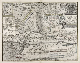 Schema della gloriosa azione che ebbe luogo nella regione di Pultava in Ucraina tra l