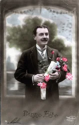 Cartolina di auguri per un giorno felice