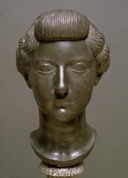 Testa di Livia Drusilla (56 a.C.-29 d.C.) Romana, c.30 a.C.