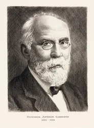 Hendrik Antoon Lorentz, fisico matematico olandese, c 1910