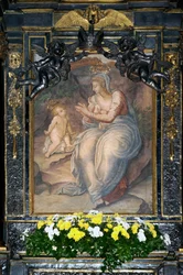 Interno della Madonna della Ghiara, Reggio Emilia, Emilia-Romagna, Italia