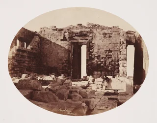 Interno del Partenone, Atene, c. 1849