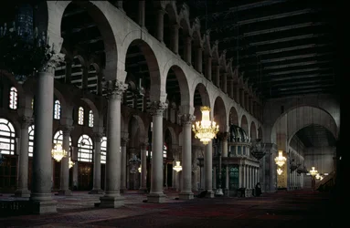 Interno della Sala di Preghiera, c.705-715 d.C.