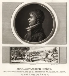 Jean Antoine Joseph Debry, Ministro Plenipotenziario della Repubblica Francese, oratore