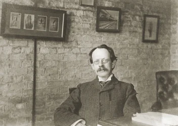 Joseph John Thomson, fisico inglese, c 1900