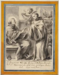 Re Enrico di Francia e San Bernardo di Chiaravalle