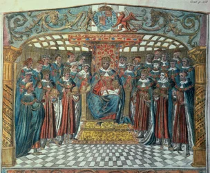 Re Riccardo I e i suoi baroni