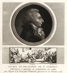 Louis-Michel le Peletier, Marchese di Saint-Fargeau (1760-1793), politico francese e martire della Rivoluzione Francese